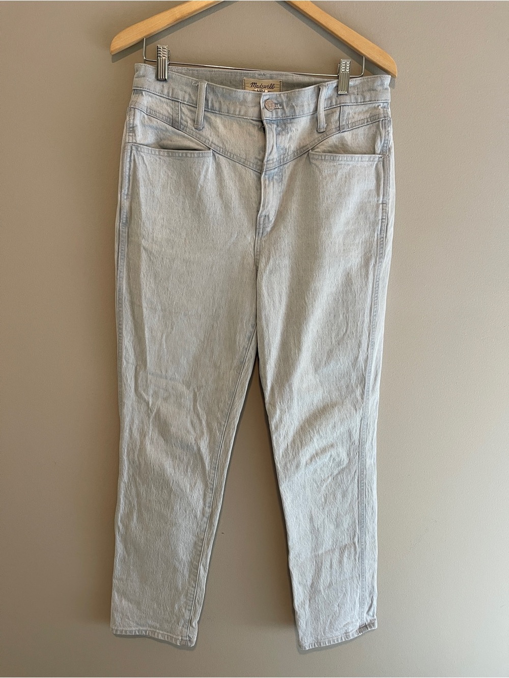 Madewell Jeans High Waist Perfect Vintage Western Retro Yoke NF085 Size 29